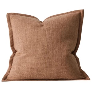 Figlio 50cm Chunky Woven Linen Look Cushion by Interior Secrets - AfterPay Available