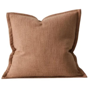 Figlio 50cm Chunky Woven Linen Look Cushion by Interior Secrets - AfterPay Available