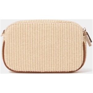 Forever New Women's Ava Weave Camera Bag in Natural/Tan