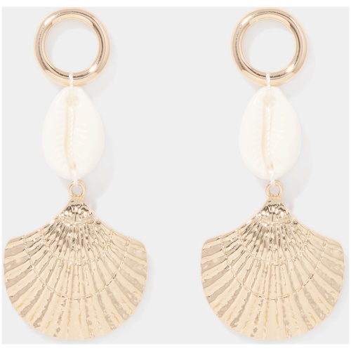Forever New Women's Drew Shell Drop Earrings