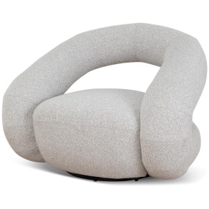Forma Swivel Armchair - Clay Grey by Interior Secrets - AfterPay Available