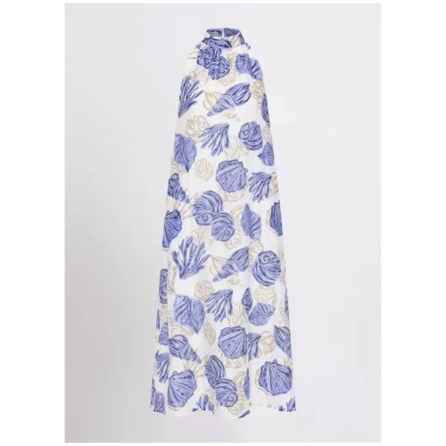 Gives You Shell Halter Midi Dress