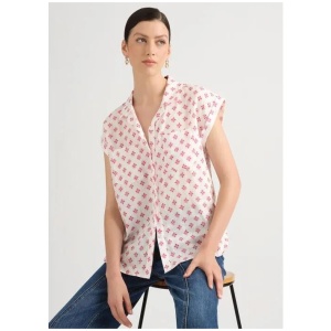 Kali Linen Printed Shirt