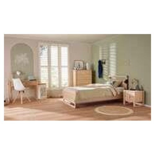 Kids Lunar Single Deluxe Bedroom Package Brown