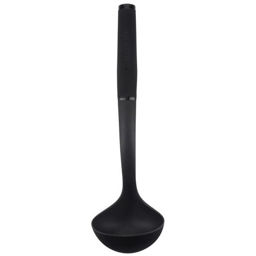 KitchenAid Soft Touch Nylon Ladle Black