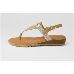 Laguna Quays Fawa Lq Taupe Stone Raffia Taupe Stone Sandals Womens Shoes Casual Heeled Sandals