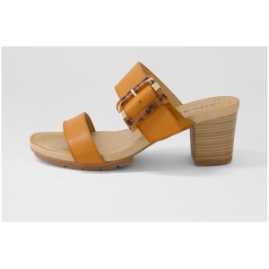 Laguna Quays Hattie Lq Tan Smooth Tan Sandals Womens Shoes Casual Heeled Sandals