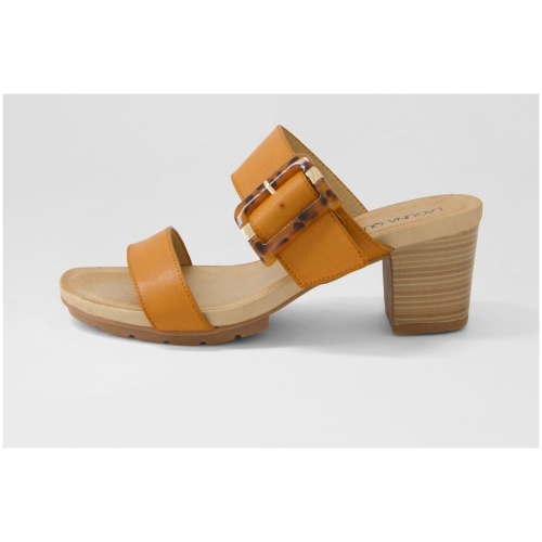 Laguna Quays Hattie Lq Tan Smooth Tan Sandals Womens Shoes Casual Heeled Sandals