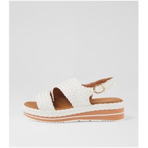 Laguna Quays Jubilee Lq White Smooth White Sandals Womens Shoes Casual Sandals Flat Sandals