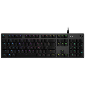 Logitech G512 CARBON LIGHTSYNC RGB Mechanical Gaming Keyboard (GX Brown Switch) - Black