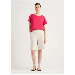 Melinda Linen Mix Tee