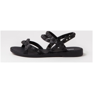 Melissa Melissa Lucy Sandal My Black Pvc Black Sandals Womens Shoes Casual Sandals Flat Sandals