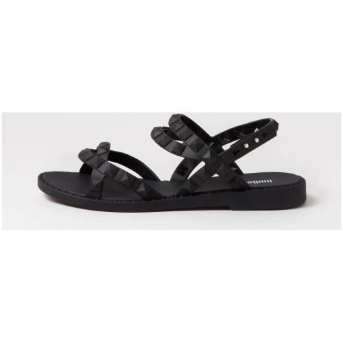 Melissa Melissa Lucy Sandal My Black Pvc Black Sandals Womens Shoes Casual Sandals Flat Sandals