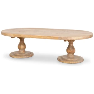 Nihal 1.3m Coffee Table - Natural by Interior Secrets - AfterPay Available