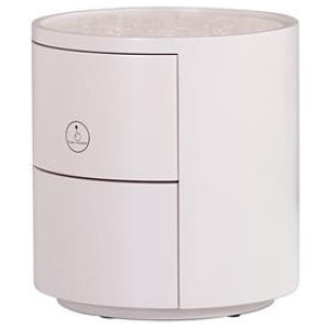 Nithya Bedside Table - Warm Grey by Interior Secrets - AfterPay Available