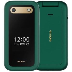 Nokia 2660 Flip (Dual Sim, 2.8 inches, 32GB, 4G) - Lush Green
