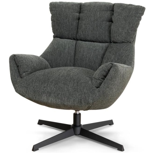 Orion Swivel Armchair - Dark Fern Green by Interior Secrets - AfterPay Available
