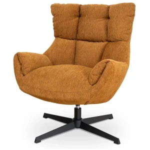 Orion Swivel Armchair - Honey Yellow by Interior Secrets - AfterPay Available