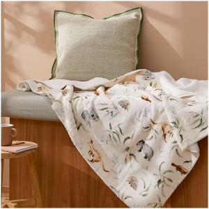 Otway Sherpa Throw - Ivory/Multi