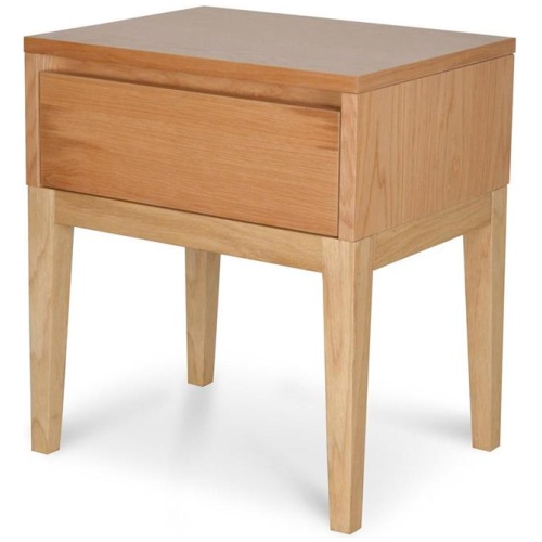 Penley Bedside Table - Natural Oak by Interior Secrets - AfterPay Available