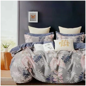 Pippa Lees 100% Cotton Reversible Quilt Cover Set Queen