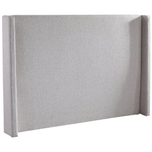 Rakiya Queen Bedhead - Clay Grey by Interior Secrets - AfterPay Available