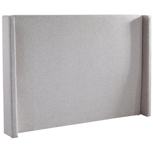 Rakiya Queen Bedhead - Clay Grey by Interior Secrets - AfterPay Available