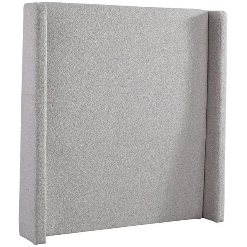 Rakiya Single Bedhead - Clay Grey by Interior Secrets - AfterPay Available
