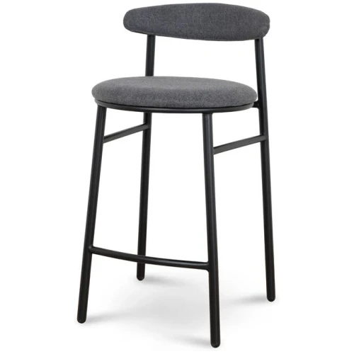 Set of 2 - Oneal 65cm Bar Stool - Slate Charcoal by Interior Secrets - AfterPay Available