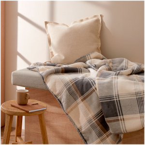 Sherpa Check Throw
