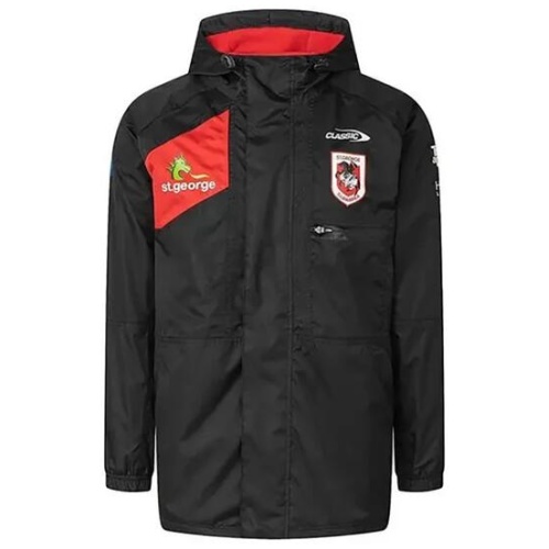 St George Dragons Ladies Wet Weather Jacket 2023