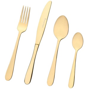 Stanley Rogers Albany Gold 24 Piece Cutlery Set