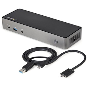Startech Hybrid Universal Triple Monitor Laptop Docking Station