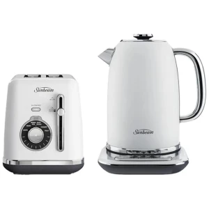 Sunbeam White TA2820W Toaster & KE2800W Kettle Bundle