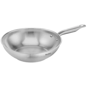 Tefal Virtuoso Induction Stainless Steel Uncoated Wok 28cm