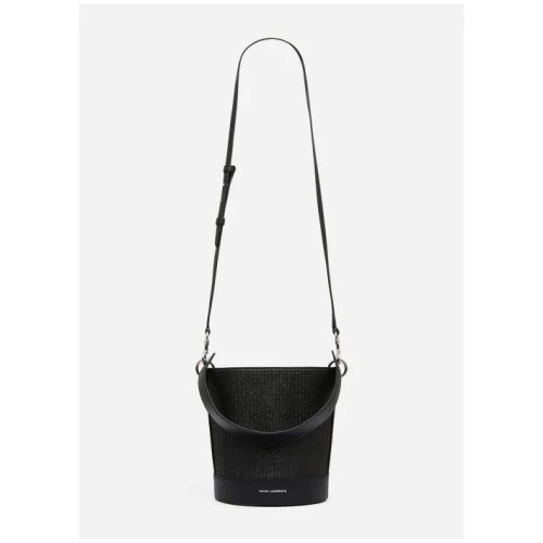 Trinity Raffia Bucket Bag