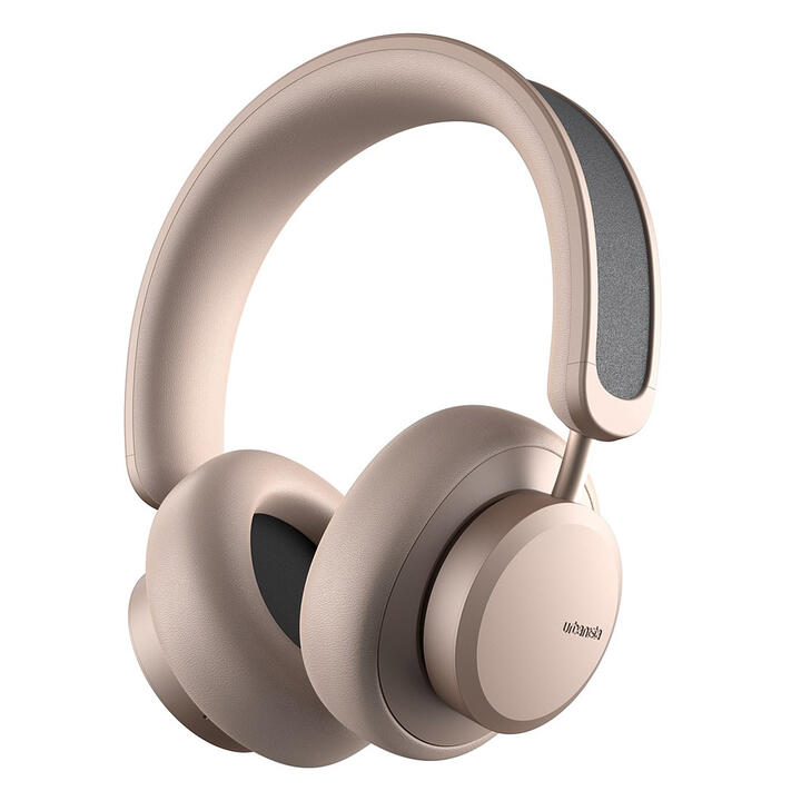 Urbanista Los Angeles Solar-Powered Wireless Noise-Canceling Over-Ear Headphones - Sand Gold
