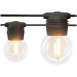 17m Solar Festoon Lights Outdoor LED String Light Christmas Wedding Decor 2 Pack