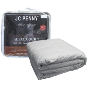 500GSM Alpaca Quilt with Cotton Japara Cover - Double