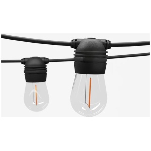 68m Solar Festoon Lights Outdoor LED String Light Christmas Party Decorations