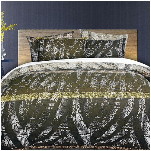 Accessorize Zig Zag Quilt Cover Set Queen