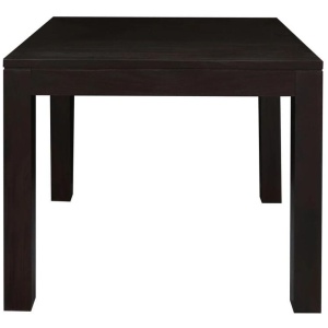 Amsterdam Solid Mahogany Timber Dining Table 90 x 90 cm (Chocolate)