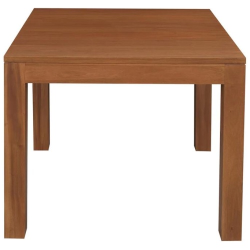 Amsterdam Solid Mahogany Timber Dining Table 90 x 90 cm (Light Pecan)