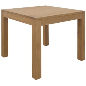 Amsterdam Solid Mindi Timber Dining Table 90 x 90 cm (Natural)
