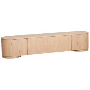 Anja 2.2m TV Entertainment Unit - Natural by Interior Secrets - AfterPay Available