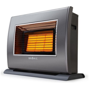 BROMIC Supaheat II LPG Indoor Gas Heater Room Floor Portable Flueless Radiant