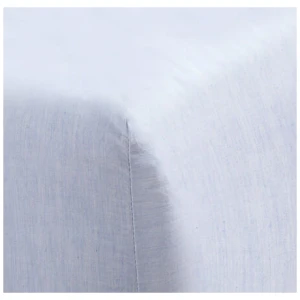 Canningvale Vintage Fitted Sheet & Pillowcase Set - Indigo Melange, King Single, Softwash Cotton