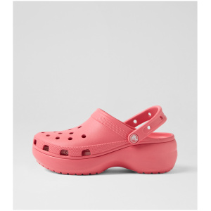 Crocs Classic Platform Clog W Cc Hot Blush Croslite Hot Blush Sandals Womens Shoes Casual Sandals Flat Sandals
