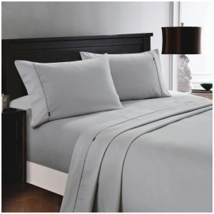 Deluxe Linen 1200TC Cotton Rich Sheet Set Natural King Single