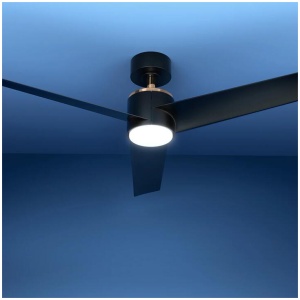 Devanti 52'' Ceiling Fan DC Motor w/Light w/Remote - Black
